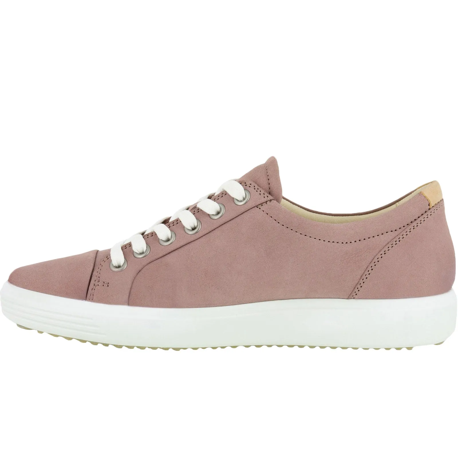 ECCO Womens Soft 7 Leather Trainers