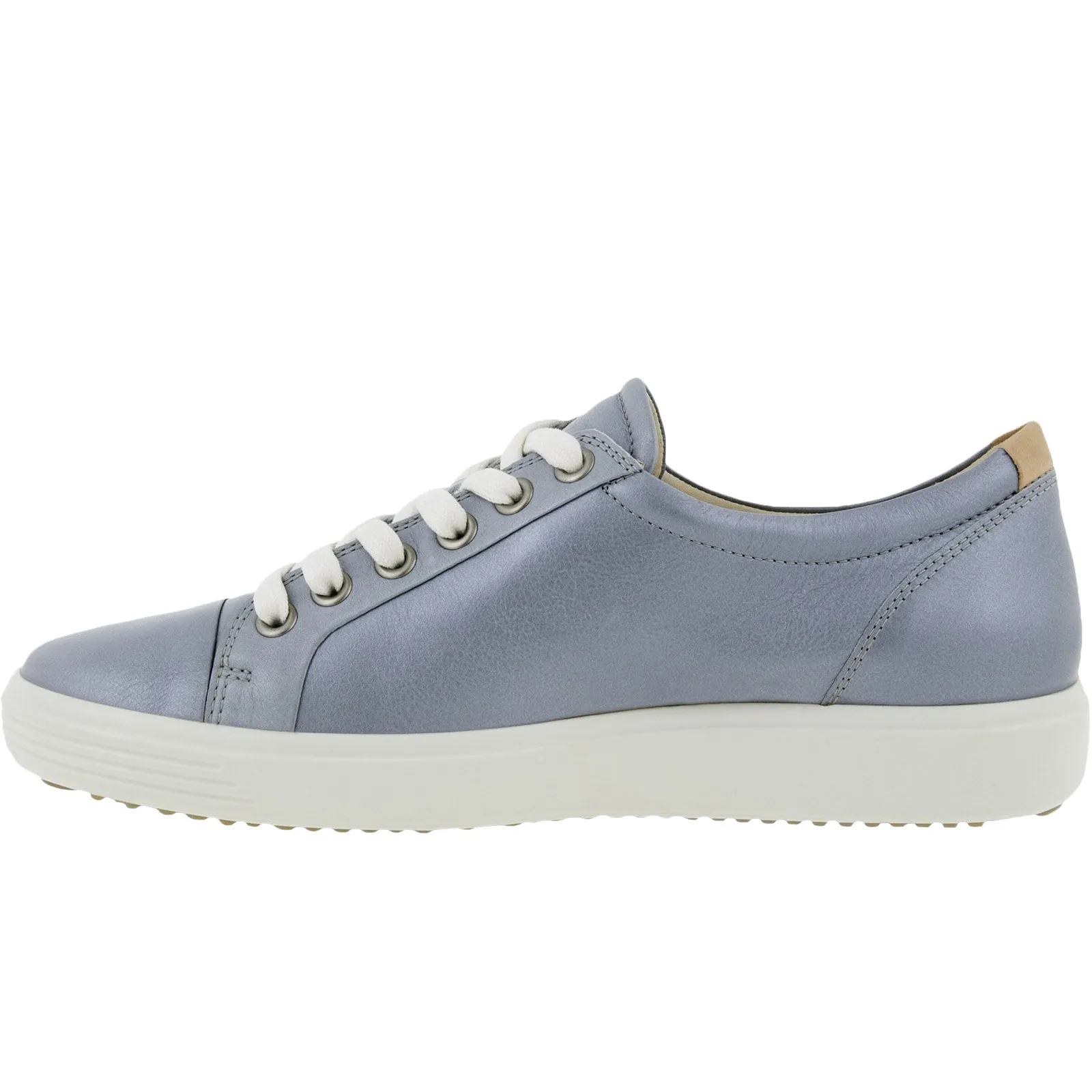 ECCO Womens Soft 7 Leather Trainers