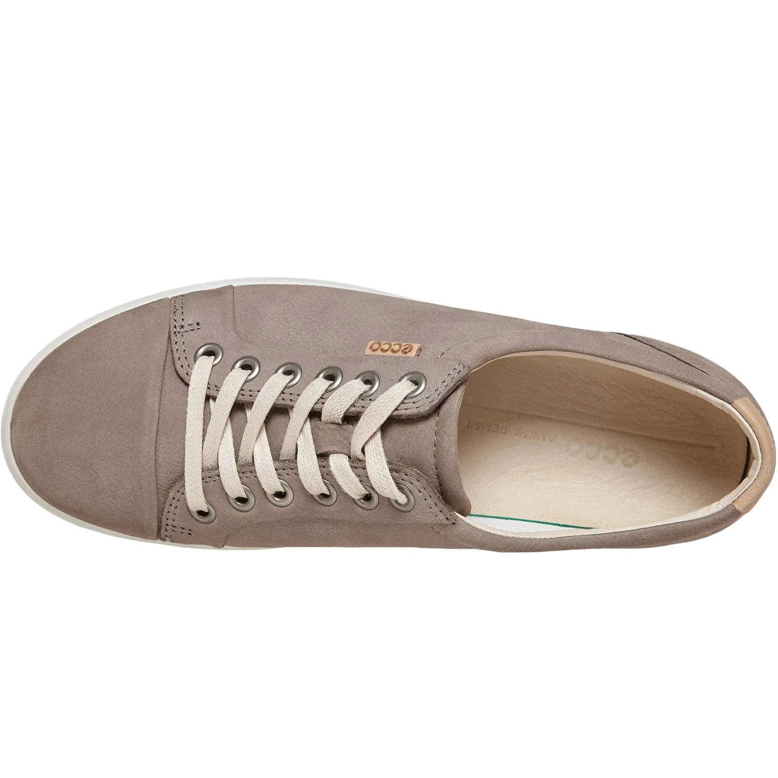 ECCO Womens Soft 7 Leather Trainers