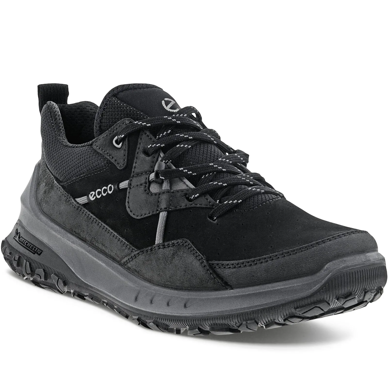 ECCO Womens Ult-Trn Leather Walking Hiking Trainers