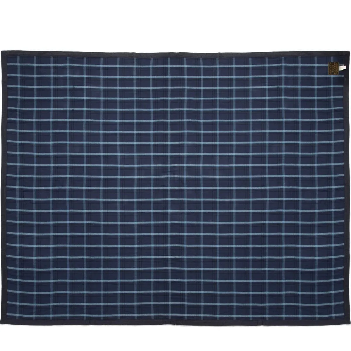 FARRELL INDIGO COTTON CAMP BLANKET Indigo/Dark Blue