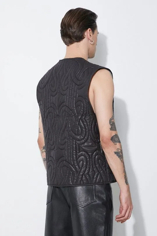 Filling Pieces vest men’s black color 72416961861