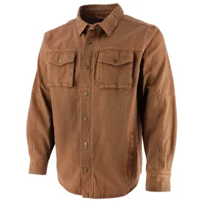 Ford Bronco Men's Waxed Button Up Shirt Jacket