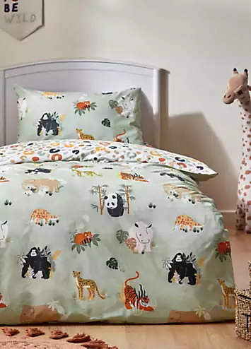 furn. Little furn. Wildlife Reversible Duvet Cover Set | Kaleidoscope