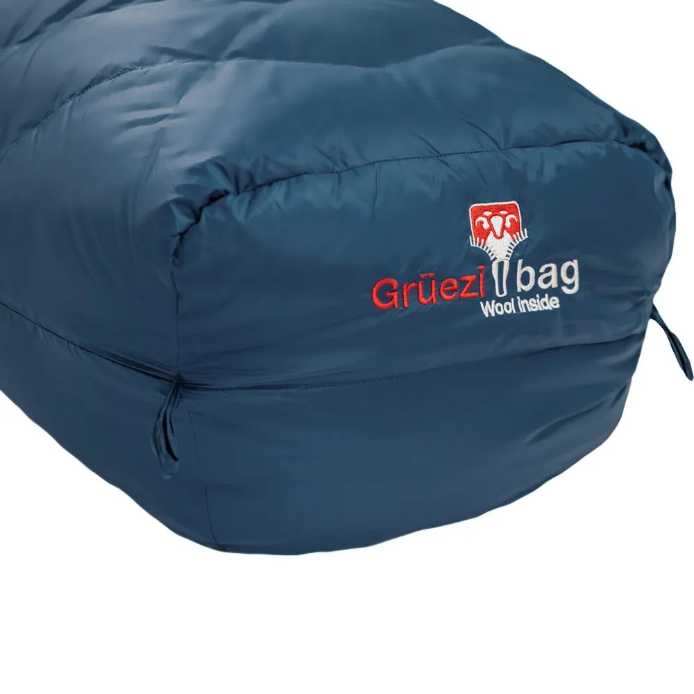 Gr\u00fcezi Bag - Biopod DownWool Ice 175 Sleeping Bag ice blue