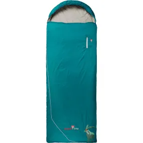 Gr\u00fcezi Bag - Biopod Wolle Goas Comfort Zip Left Sleeping Bag dark petrol