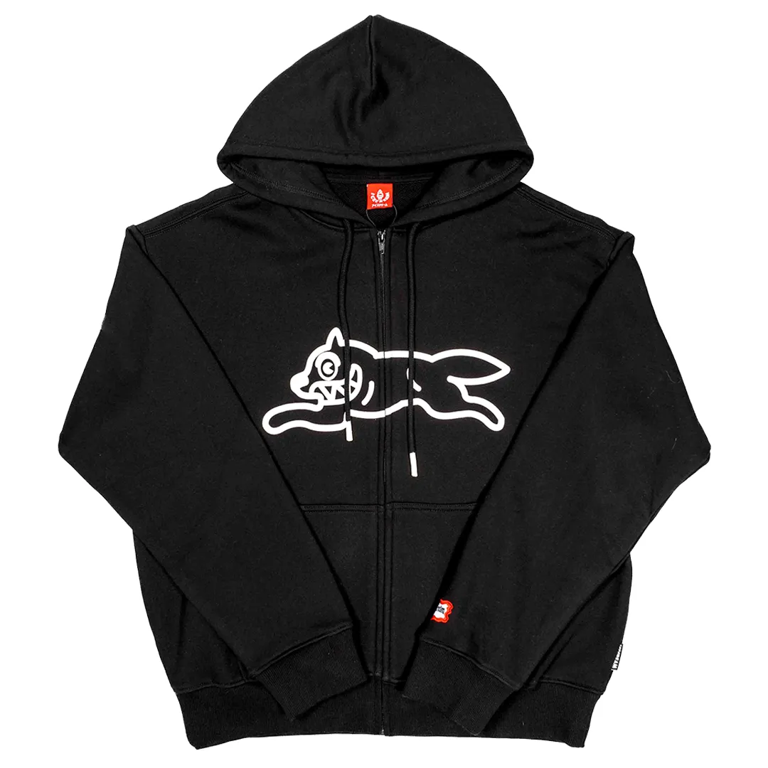 HAYMAKER FULL-ZIP HOODIE BLACK