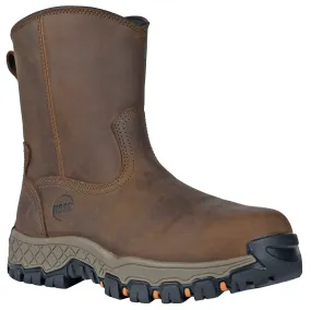 Hoss Boot 84012 Men's Recon 8 Composite Safety Toe Waterproof Side Zipper Wellington Work Boot