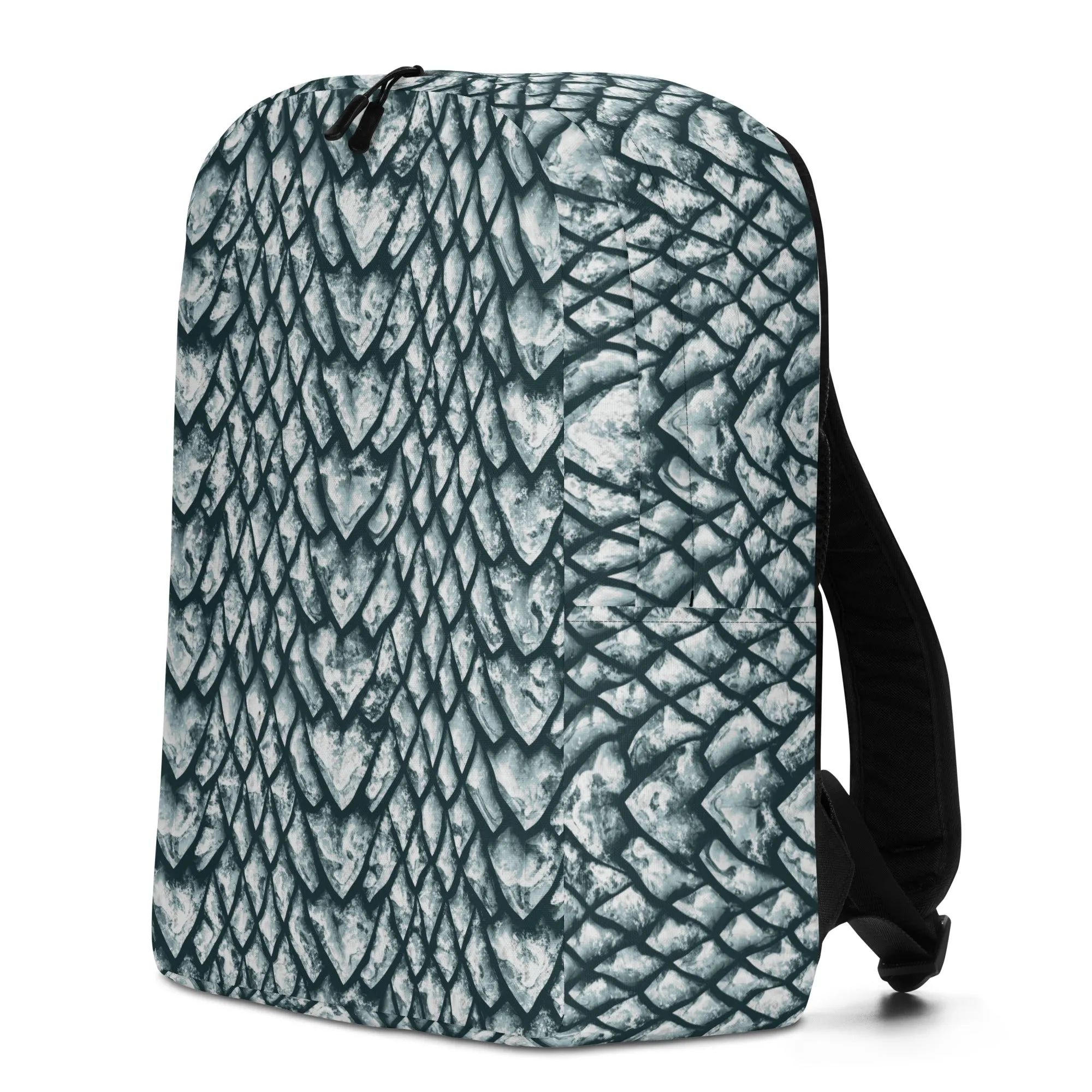 Ice Dragon Scale Minimalist Backpack