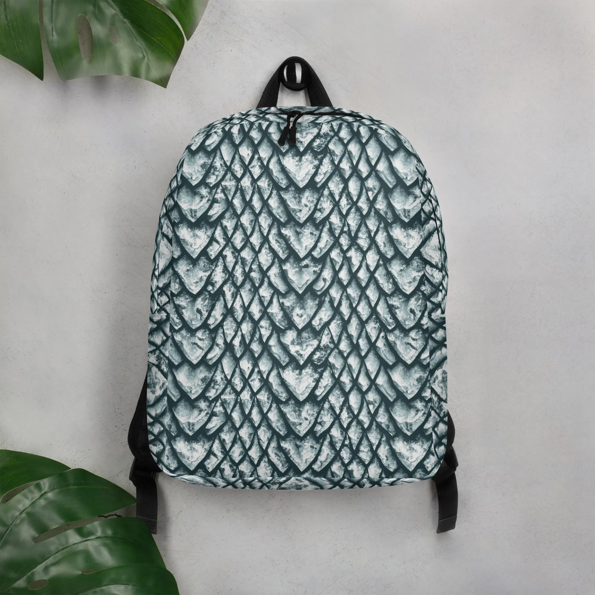 Ice Dragon Scale Minimalist Backpack