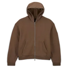 JORDAN X TRAVIS SCOTT ZIP UP HOODIE PALOMINO