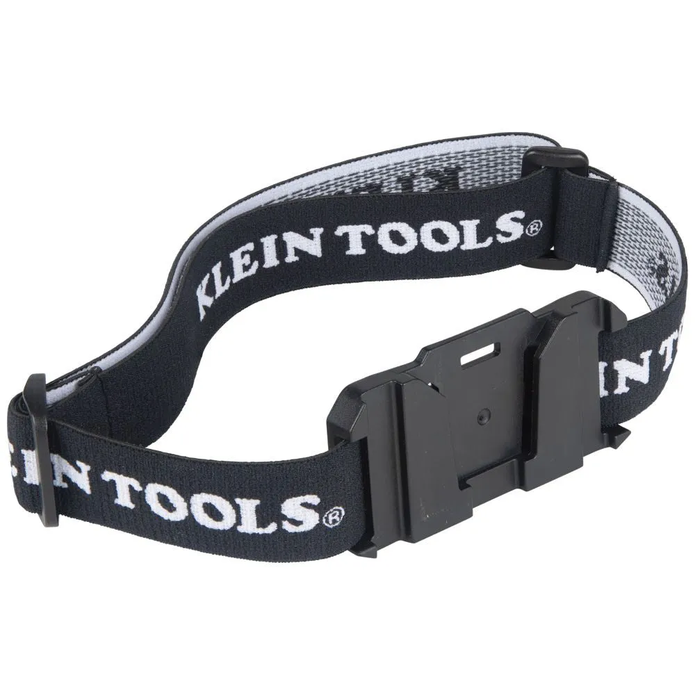 Klein Rechargeable Headlamp with Fabric Strap, 400 Lumens, All-Day Runtime #56048