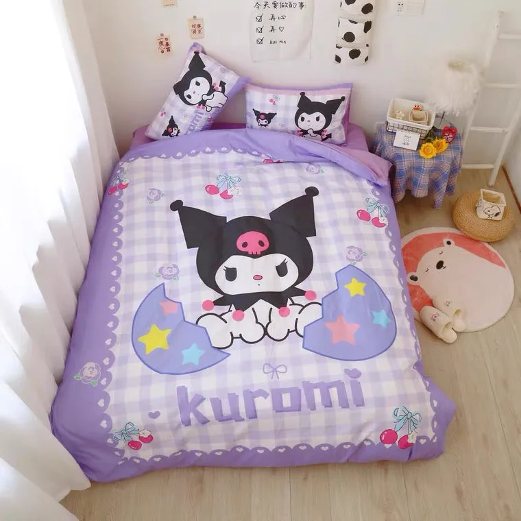 Kuromieaster bed linen bedding set duvet cover bed sheet pillow case