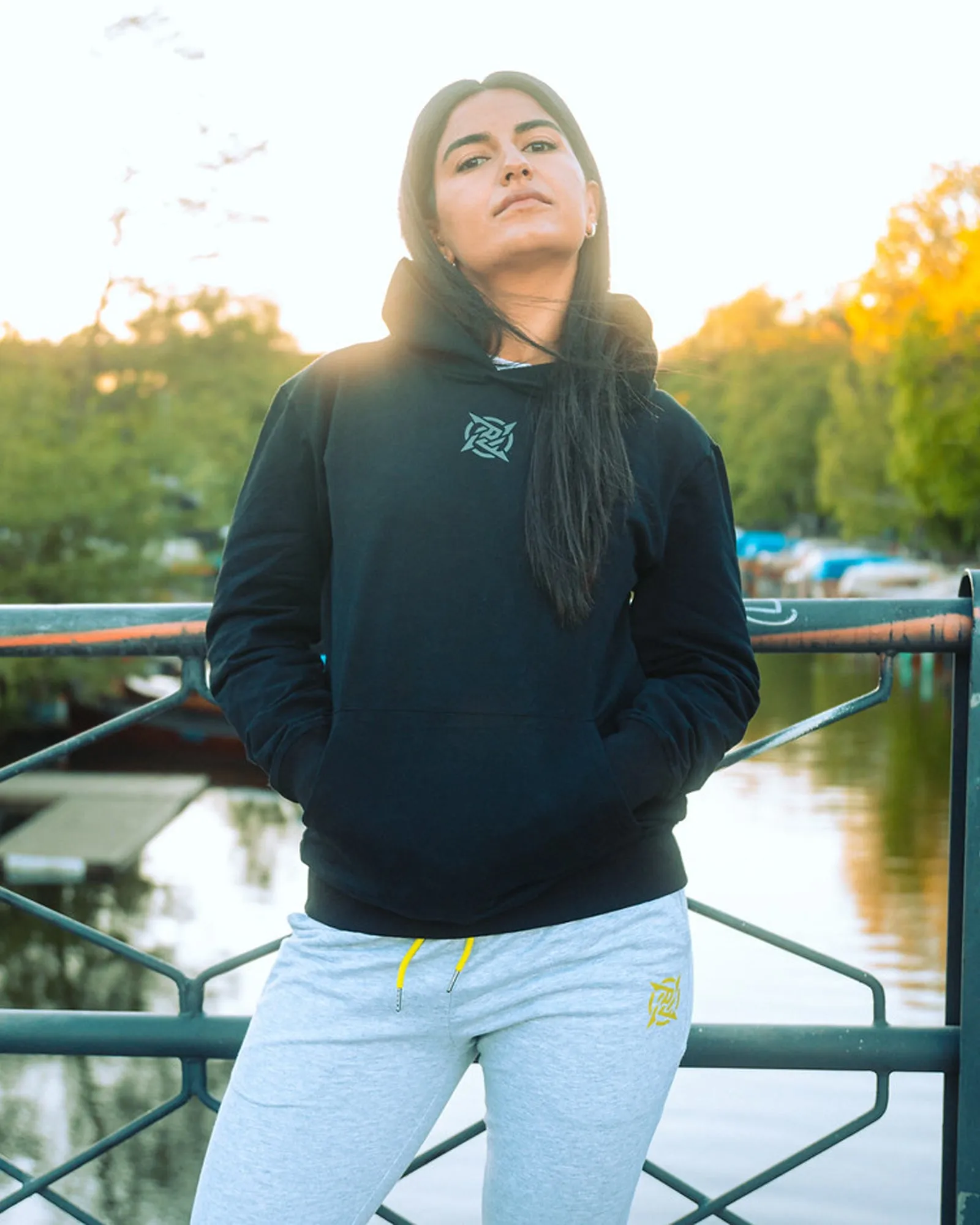 Lagom Collection - Black Hoodie