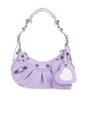 Le Cagole XS Shoulder Bag in Purple