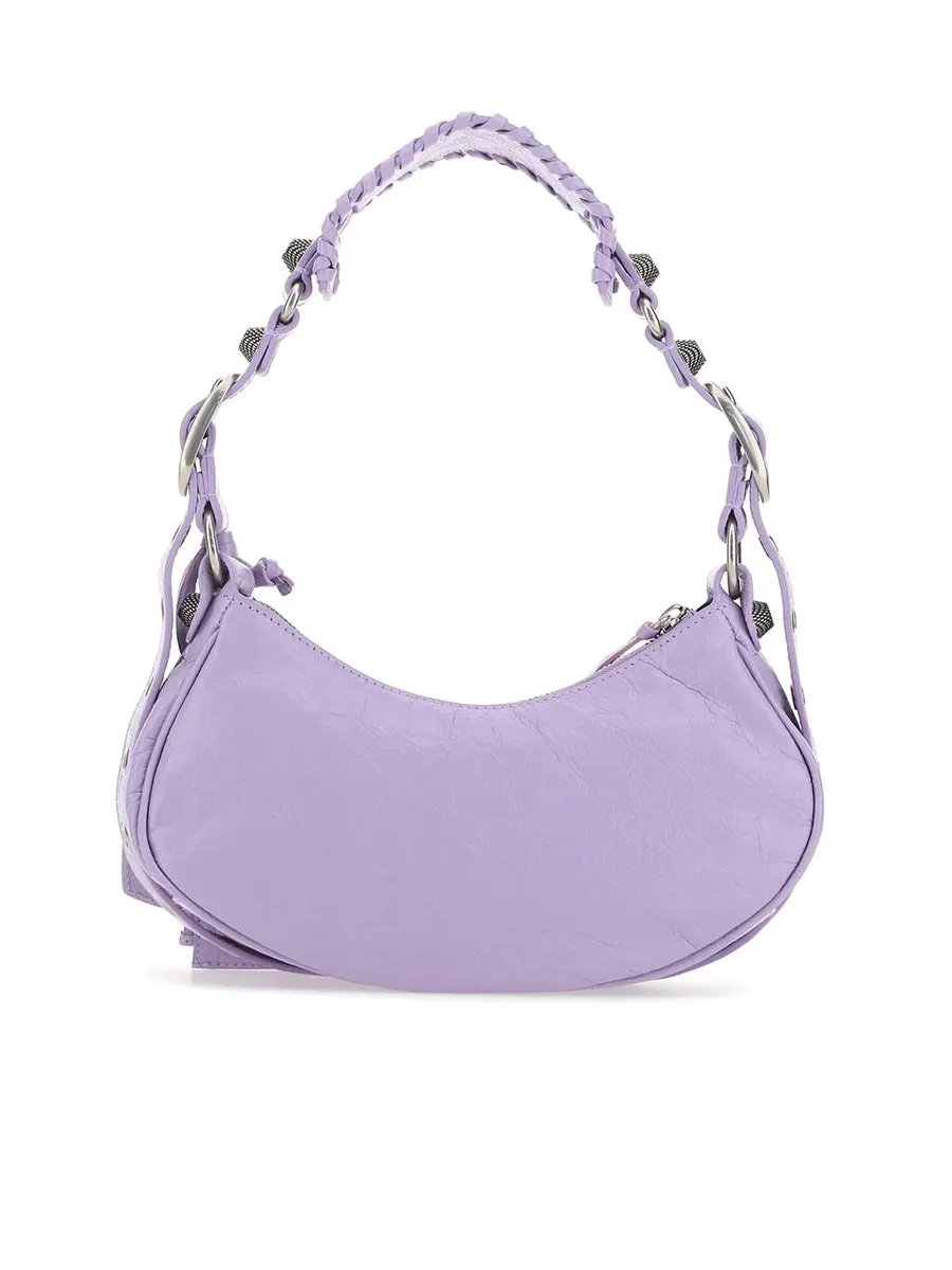 Le Cagole XS Shoulder Bag in Purple