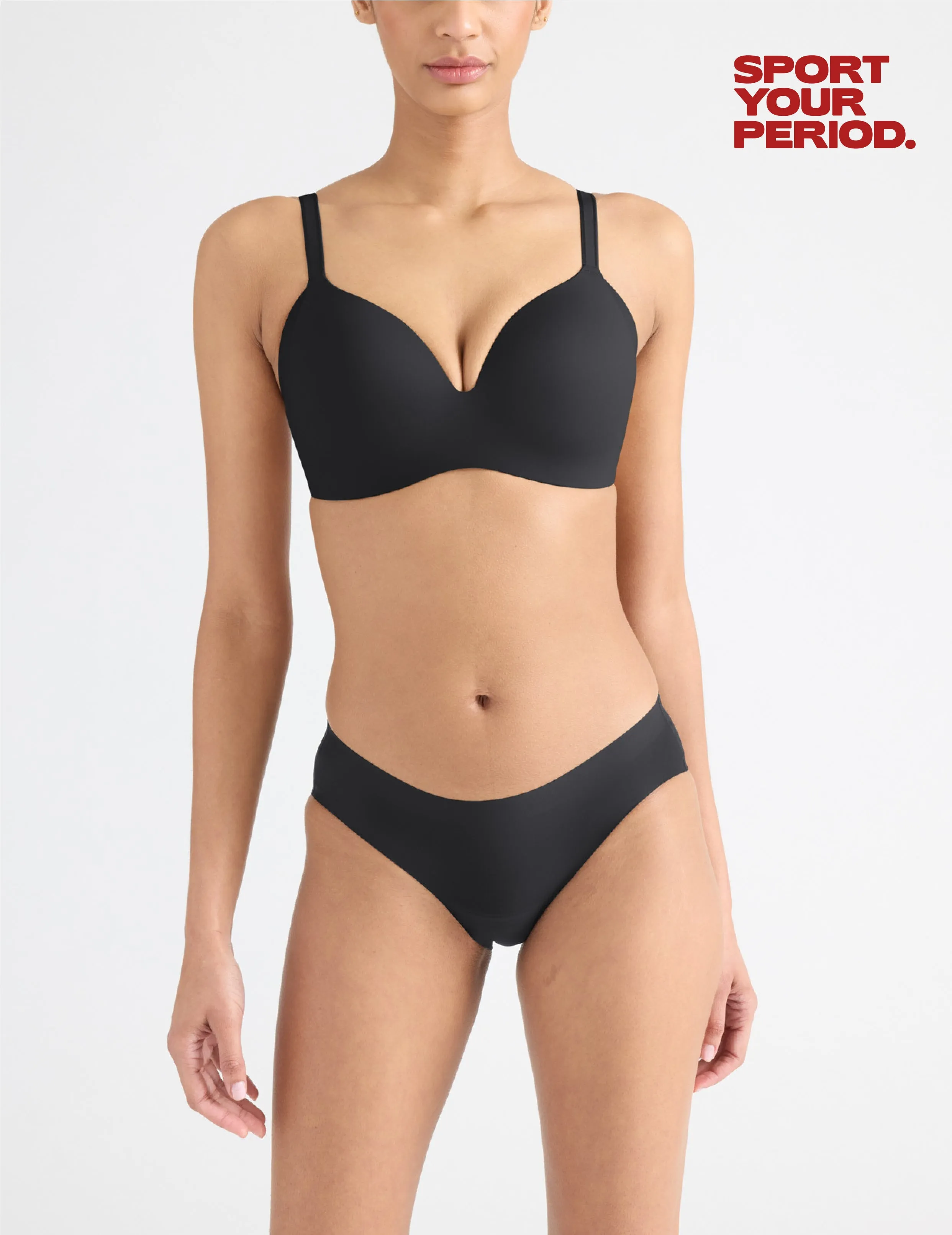 Leakproof UltraThin No-Show Bikini