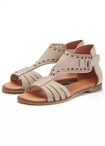 Leather Summer Sandals by LASCANA | Look Again