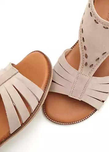 Leather Summer Sandals by LASCANA | Look Again