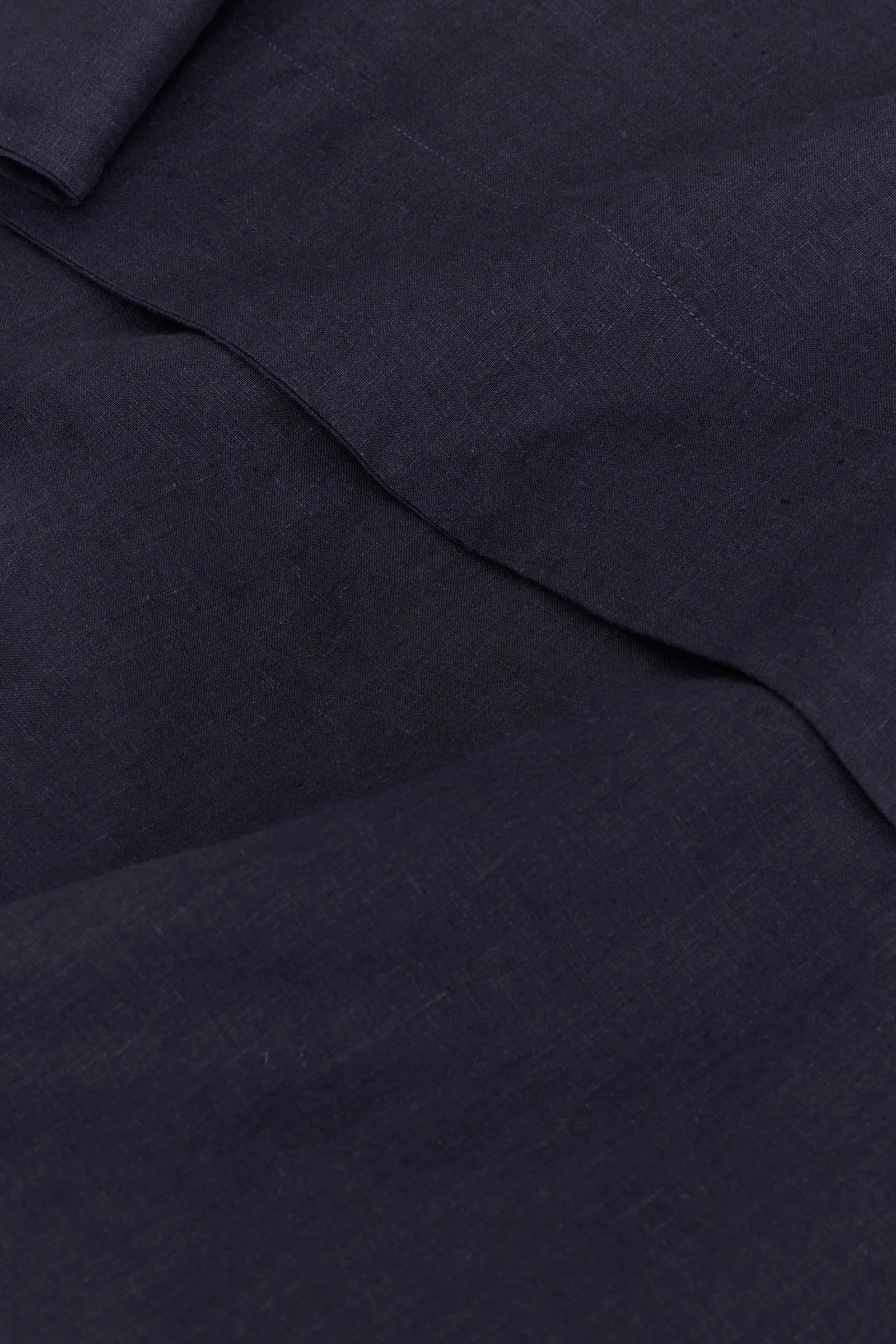 Linen Duvet Cover Midnight