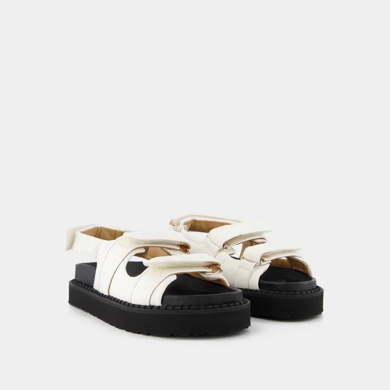 Madee-Gb Sandals - Isabel Marant - White - Leather