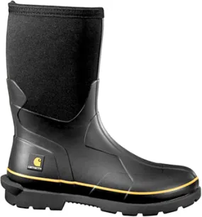 Men's Carhartt 10 Waterproof Rubber and Neoprene Work Boot 9.5M