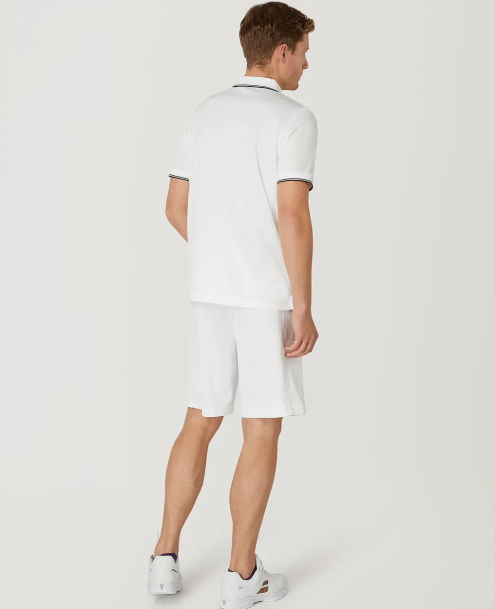 Mens Core Performance Polo - White