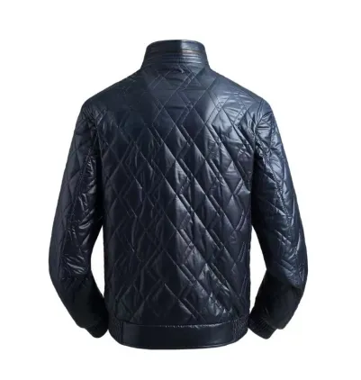 Men's Demi-Season Diamond Quilt Jacket