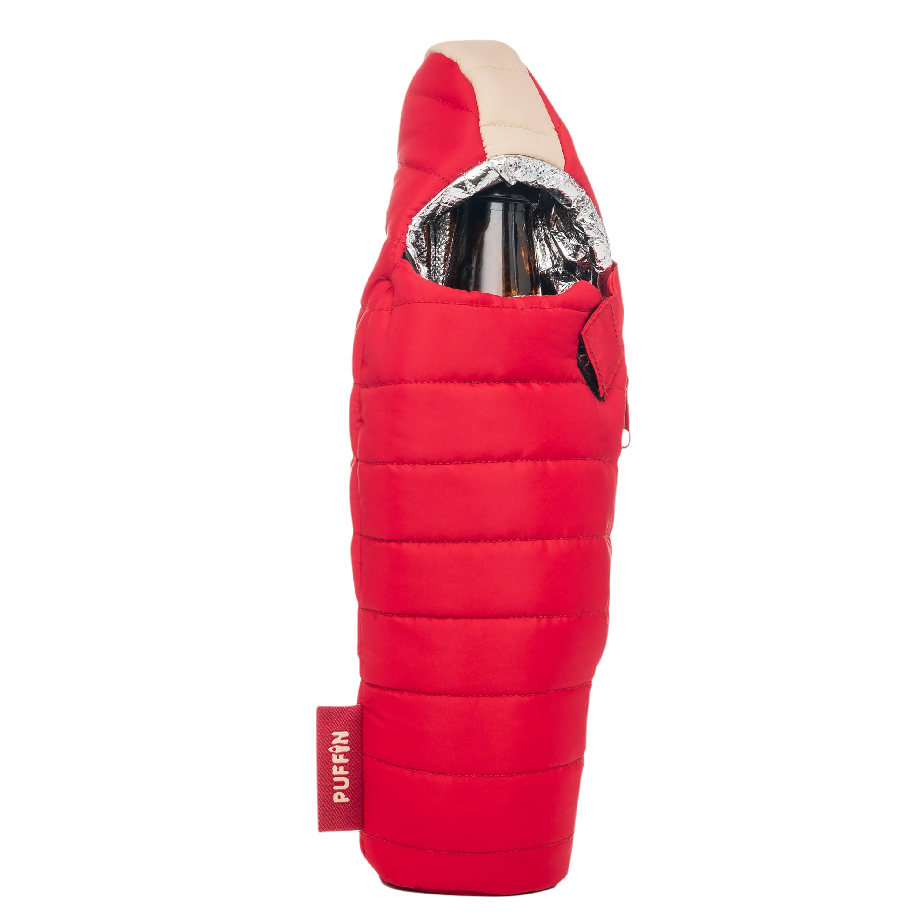 MERTLOT&TAN BEVERAGE SLEEPING BAG