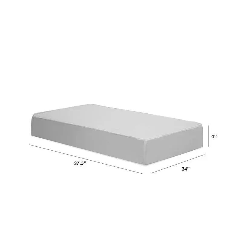 Million Dollar Baby - DaVinci Deluxe Coil Waterproof MINI Crib Mattress in White