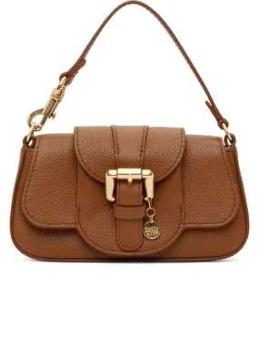 Mini Lesly Shoulder Bag in Caramello