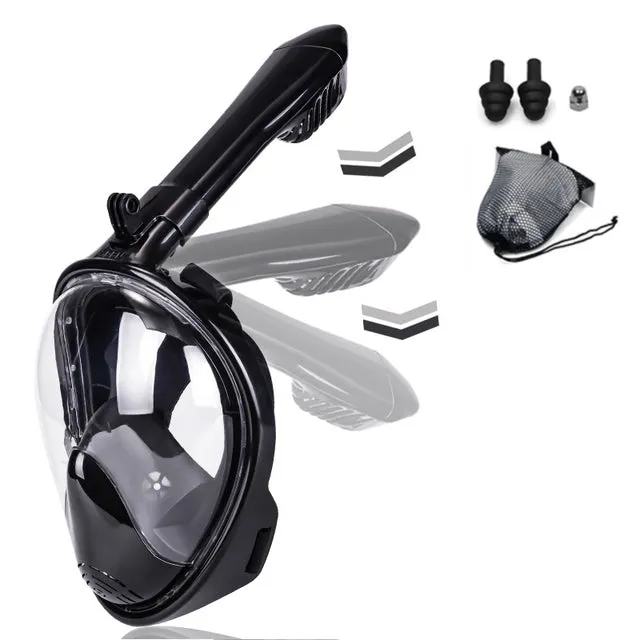 MITO Snorkel And Mask With Camera Holder