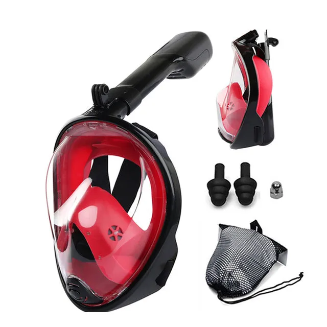 MITO Snorkel And Mask With Camera Holder