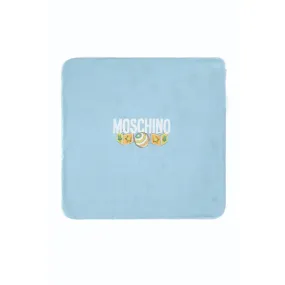 Moschino Kids New Born Blanket, One Size