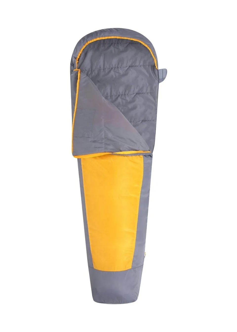 Mountain Warehouse Yellow Traveller 50 Summer Lightweight Mummy Sleeping Bag