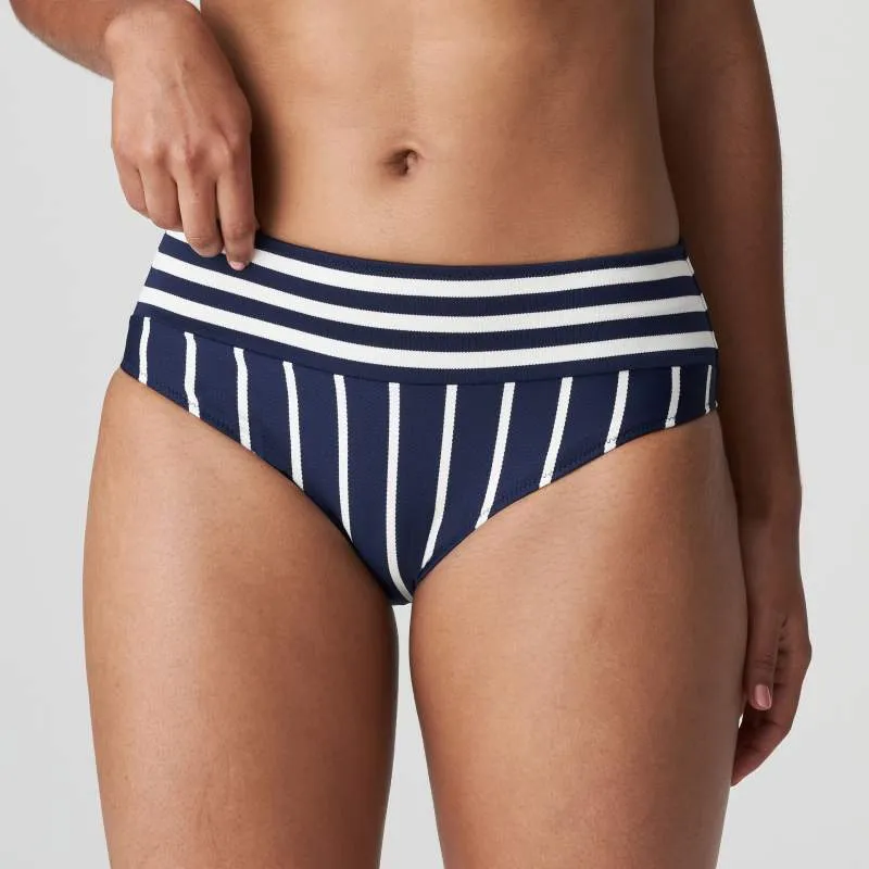 Navy blue high bikini brief- Unas1 with Discounts- Bikini Navy blue-      Berlin