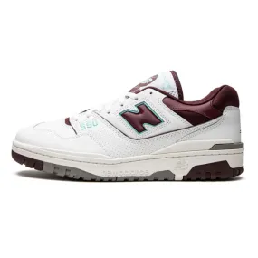 New Balance 550 Burgundy Cyan