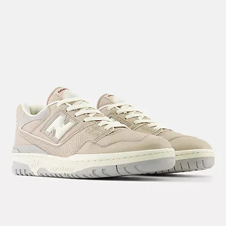 New Balance 550 Driftwood with Turtledove and Concrete