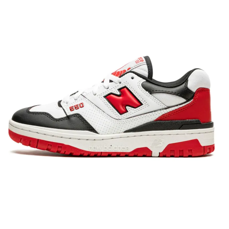 New Balance 550 White Red Black