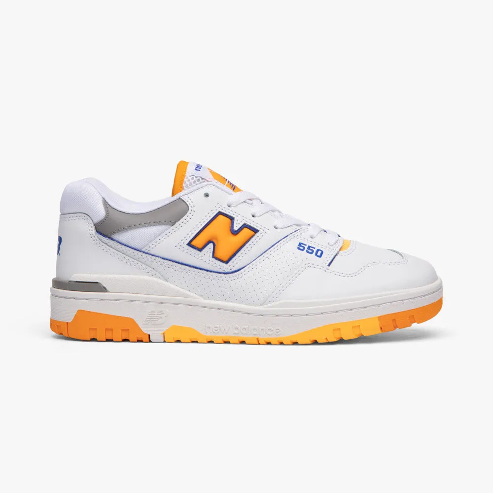 New Balance BB550WTO White / Vibrant Orange - Purple