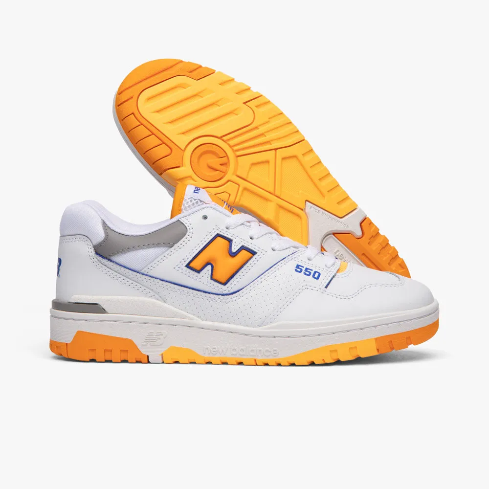 New Balance BB550WTO White / Vibrant Orange - Purple