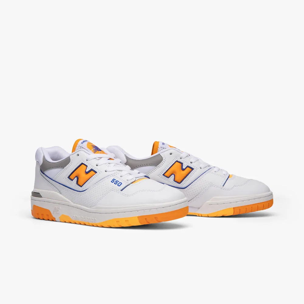 New Balance BB550WTO White / Vibrant Orange - Purple