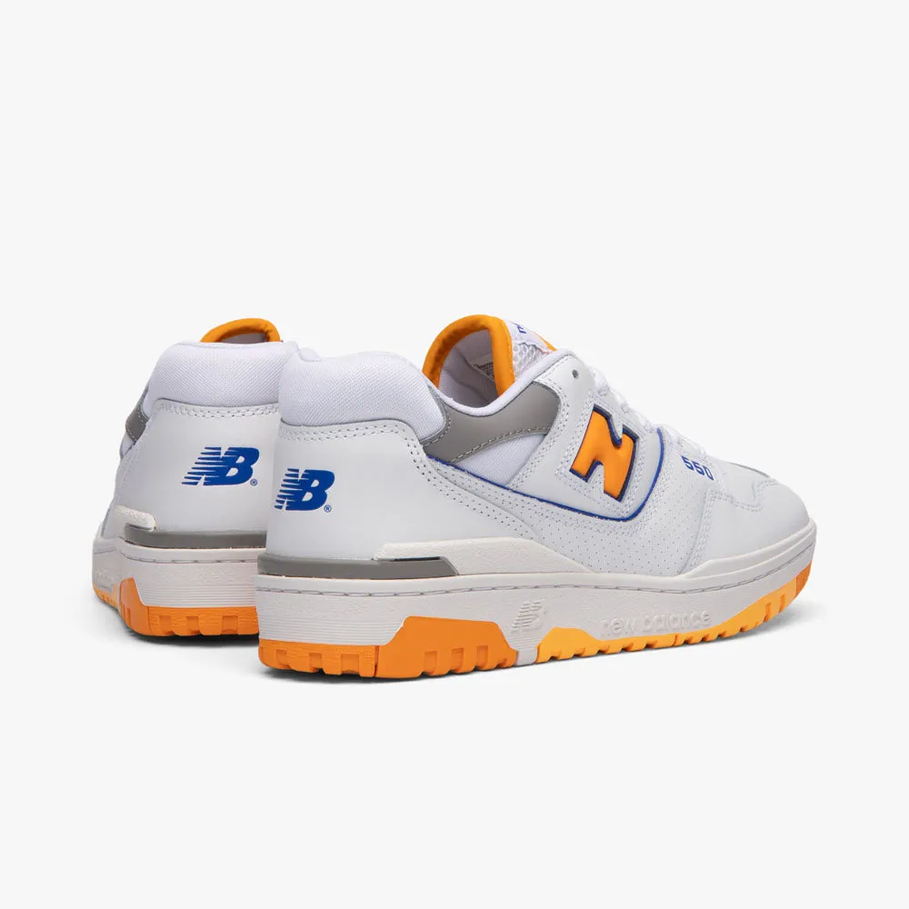 New Balance BB550WTO White / Vibrant Orange - Purple