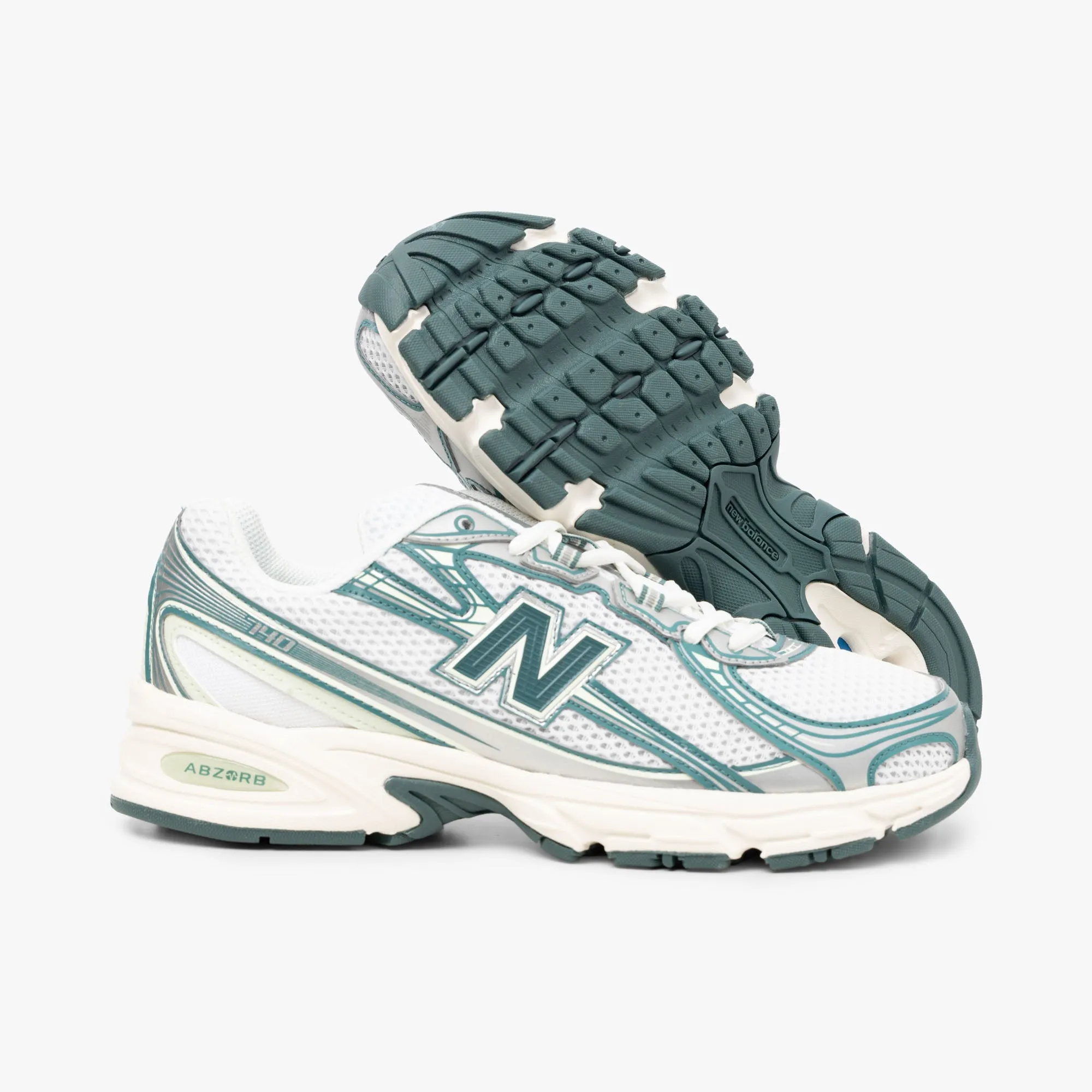 New Balance U740 New Spruce White / Marsh Green