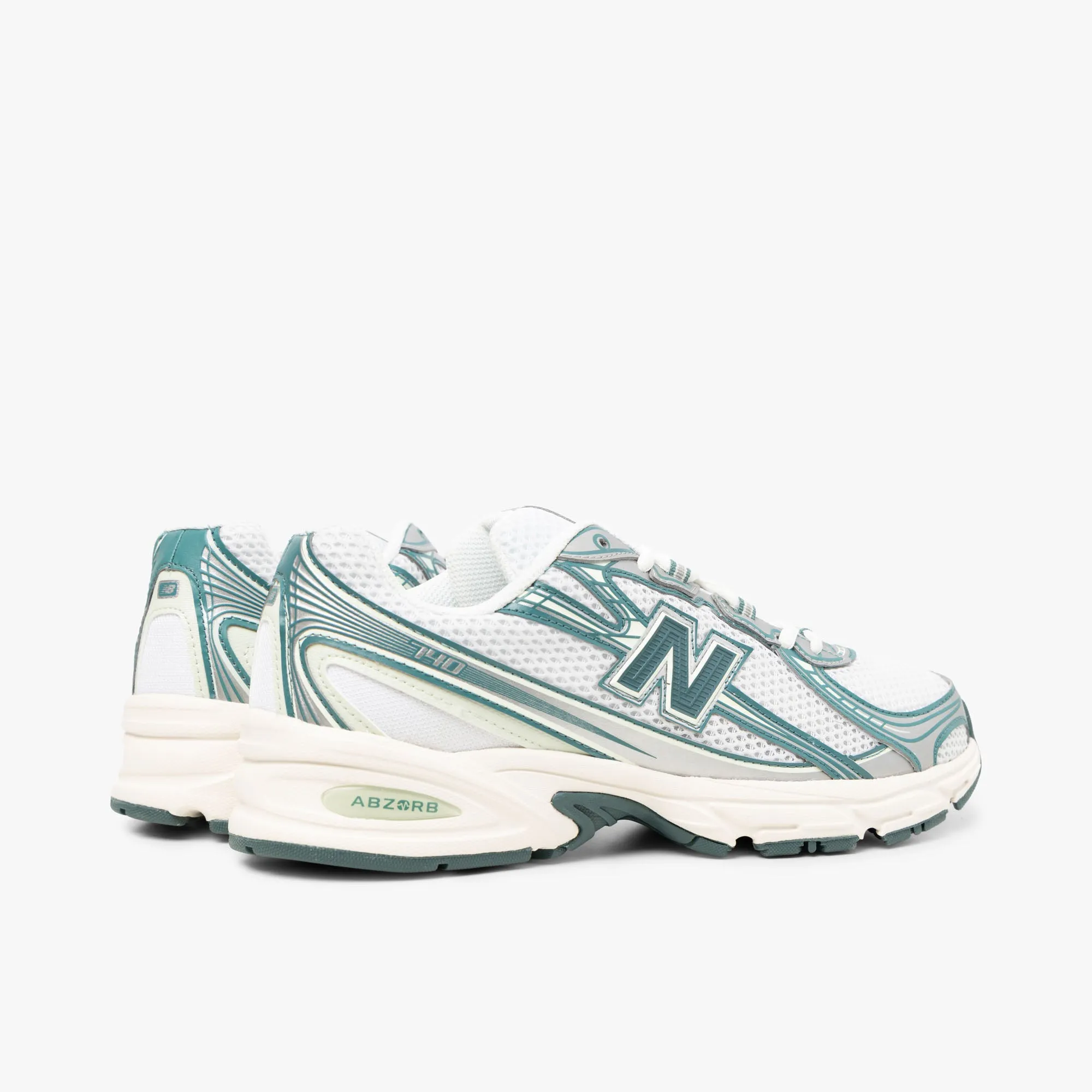 New Balance U740 New Spruce White / Marsh Green