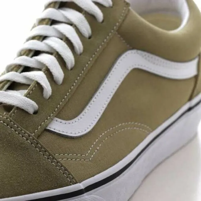 New vans old skool skate shoe cornstalk mens suede canvas