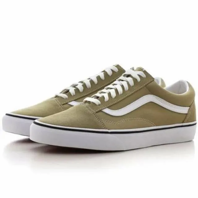 New vans old skool skate shoe cornstalk mens suede canvas