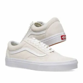 New vans old skool skate shoe pig suede marshmallow white