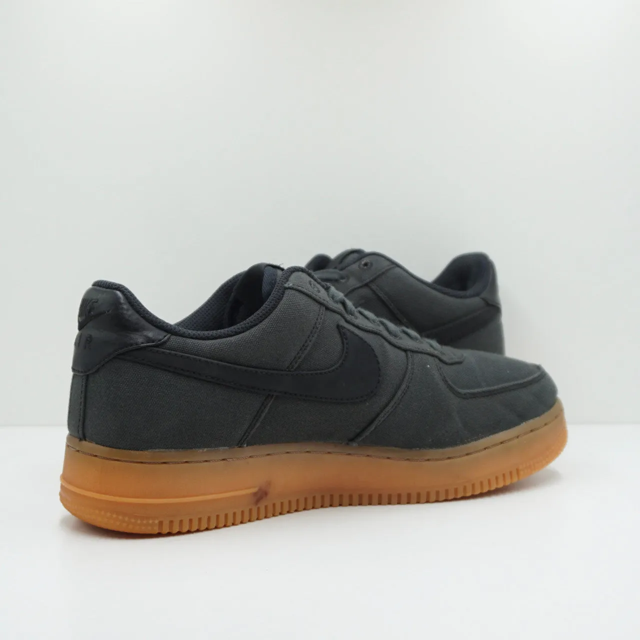 Nike Air Force 1 Low '07 Black Gum Canvas