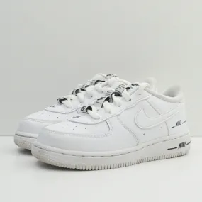 Nike Air Force 1 Low Double Air White Black Toddler